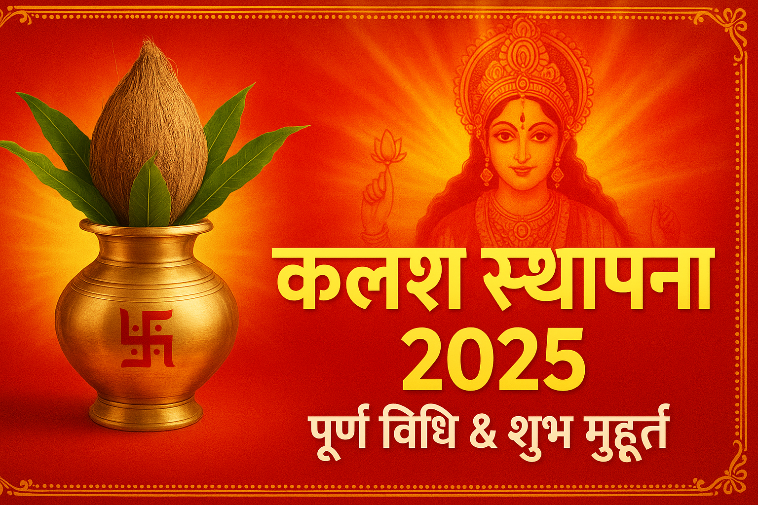 NAVRATRI KALASH STHAPANA