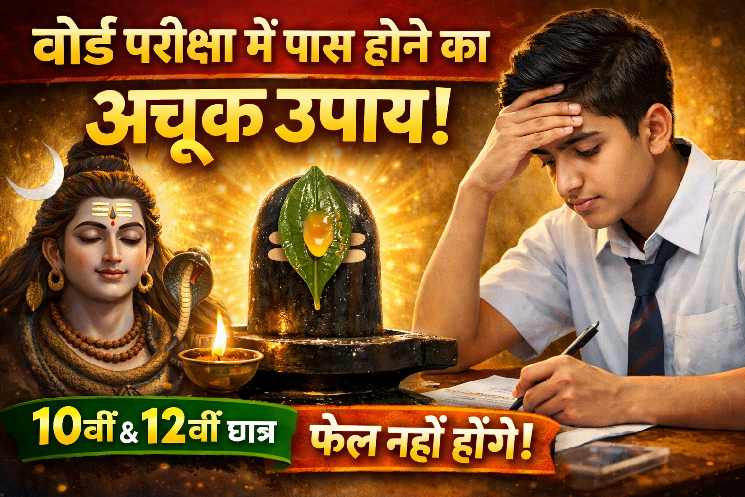 BOARD EXAM MAIN PAAS HONE KA UPAY