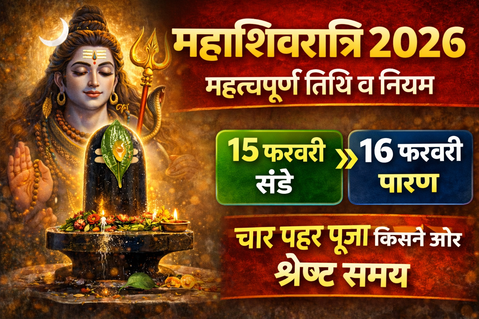 mahashivratri kab hai 2026