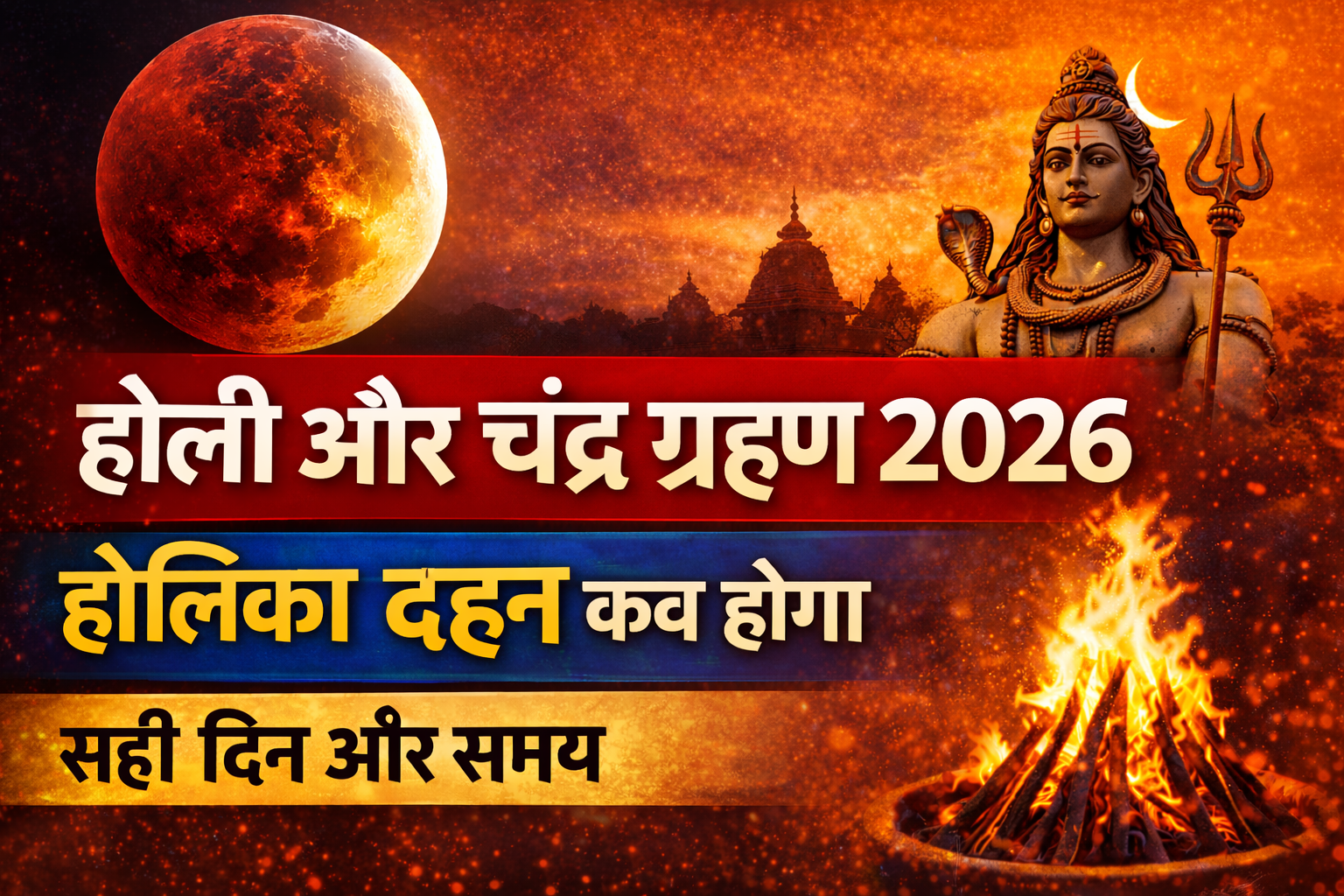 chandra grahan holi 2026